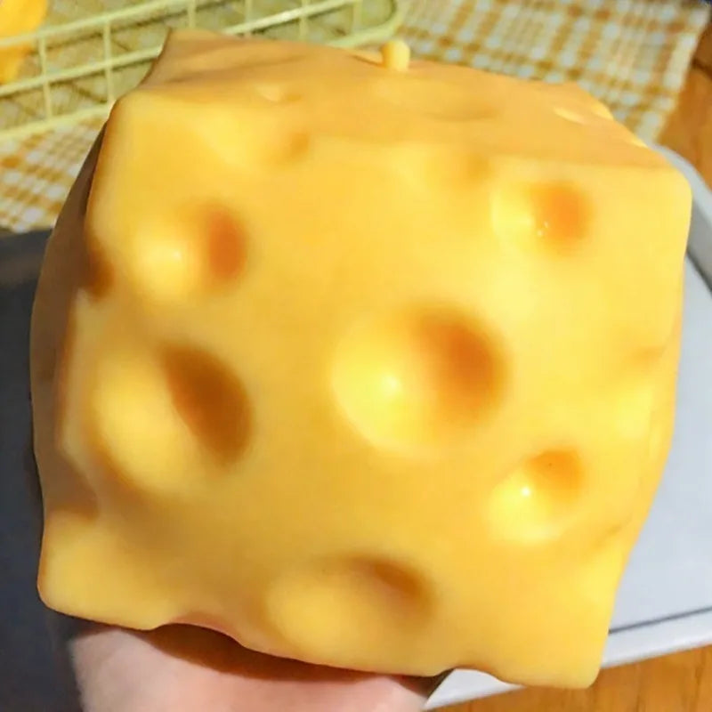 Giant Cheese Stress Squishy
