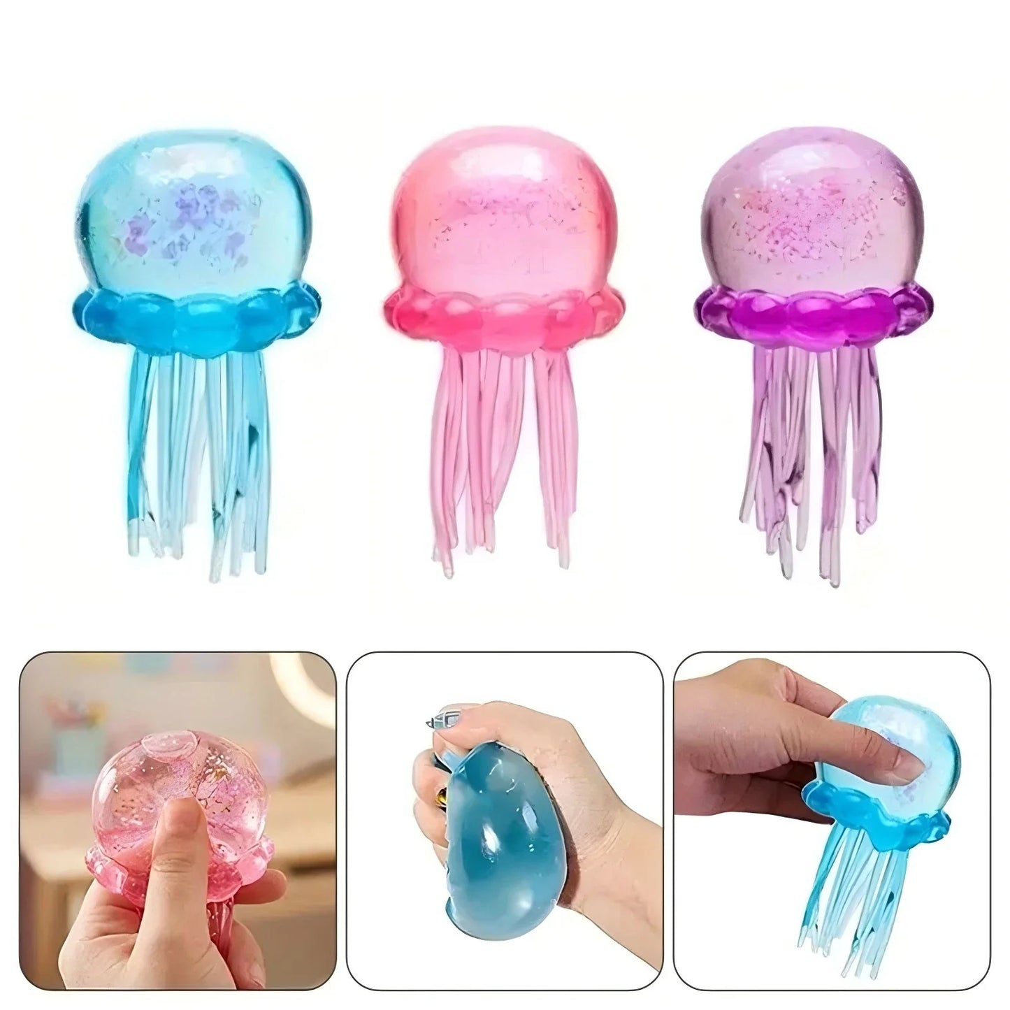 Squishy Jellyfish & Cube Fun
