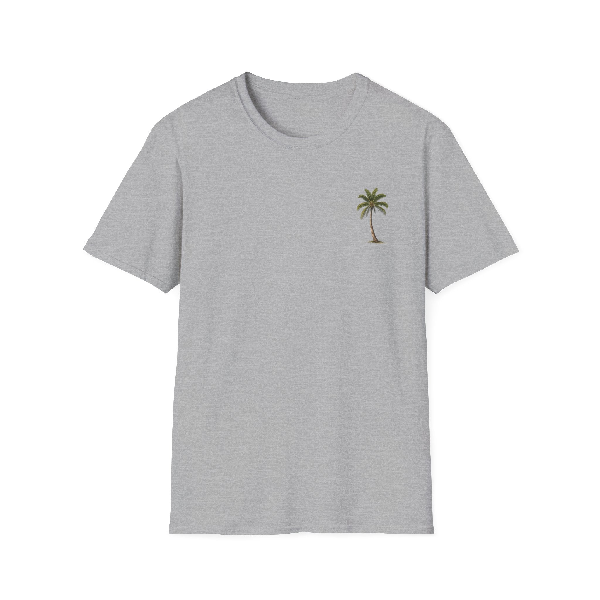 Palm Tree T-Shirt — Minimal Tropical Tee
