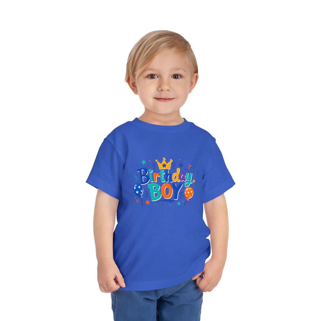 Birthday Boy Toddler Tee — “I’m the Life of the Party” Short Sleeve