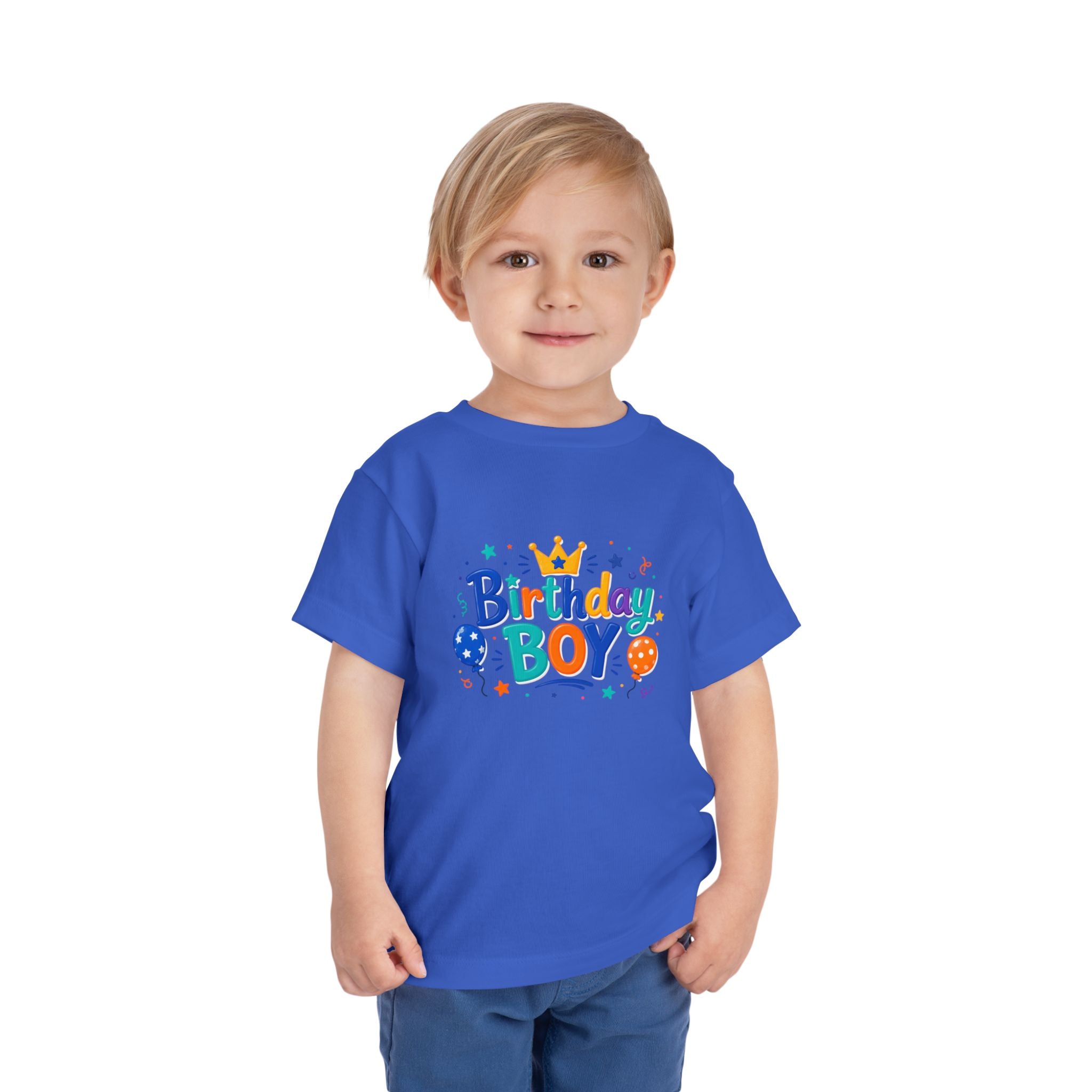Birthday Boy Toddler Tee — “I’m the Life of the Party” Short Sleeve