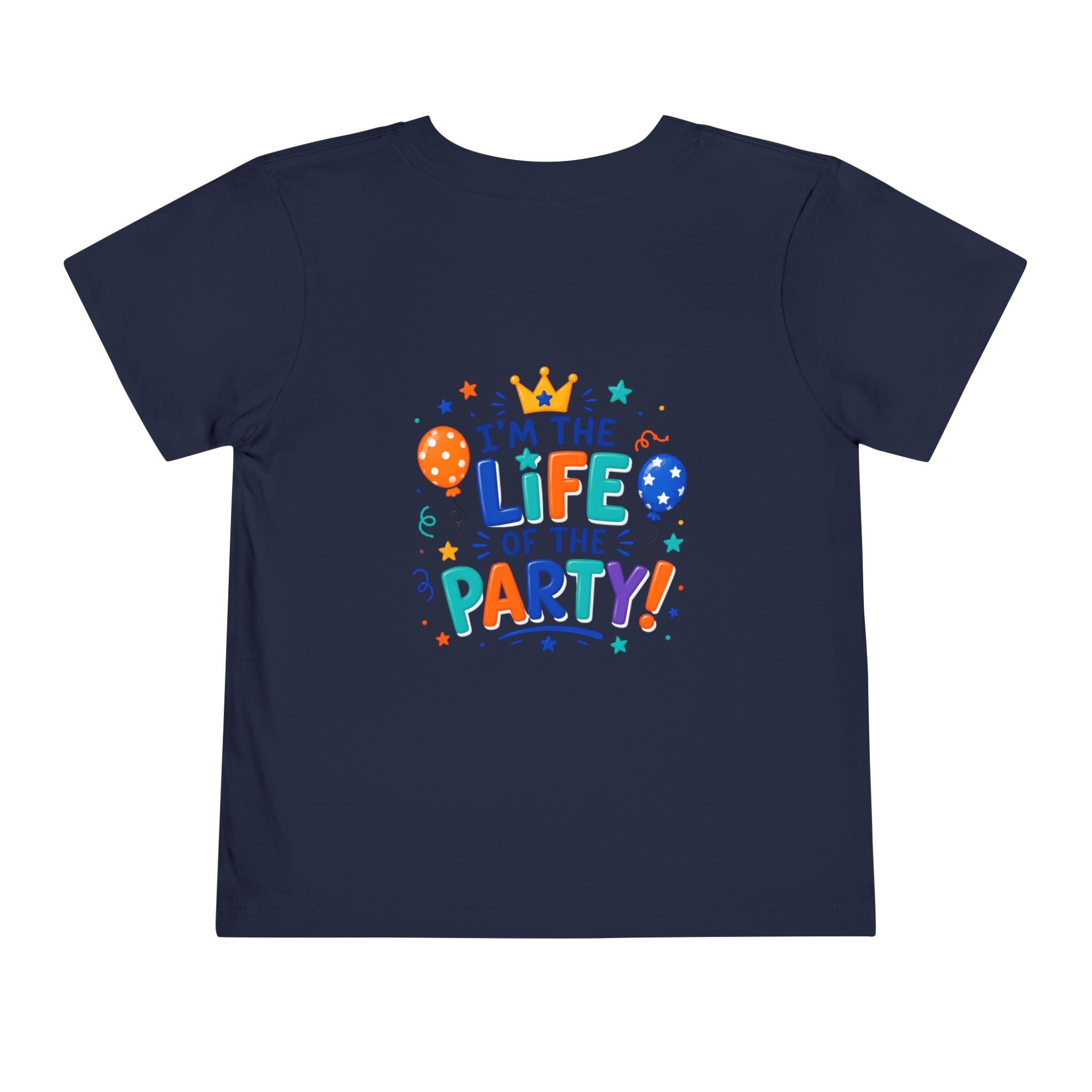 Birthday Boy Toddler Tee — “I’m the Life of the Party” Short Sleeve