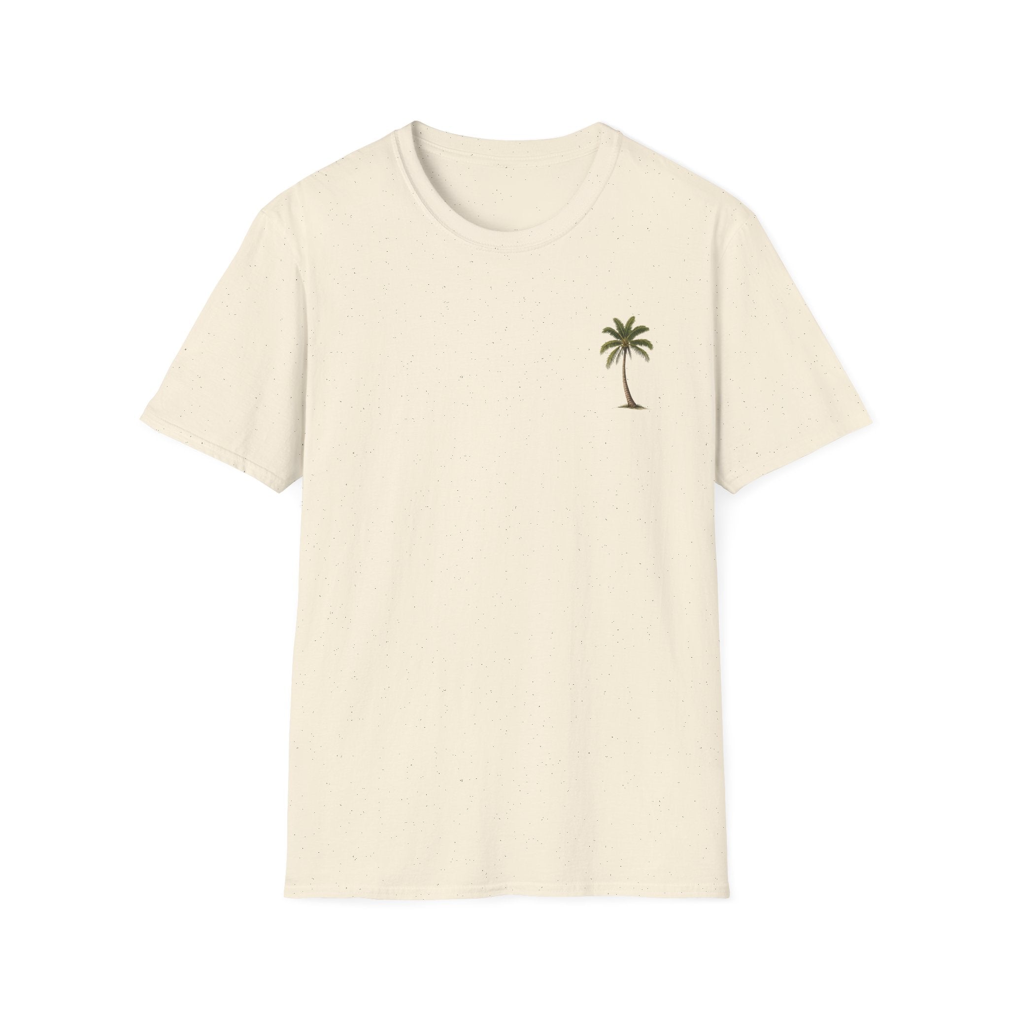 Palm Tree T-Shirt — Minimal Tropical Tee