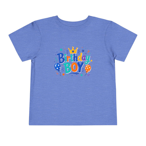 Birthday Boy Toddler Tee — “I’m the Life of the Party” Short Sleeve