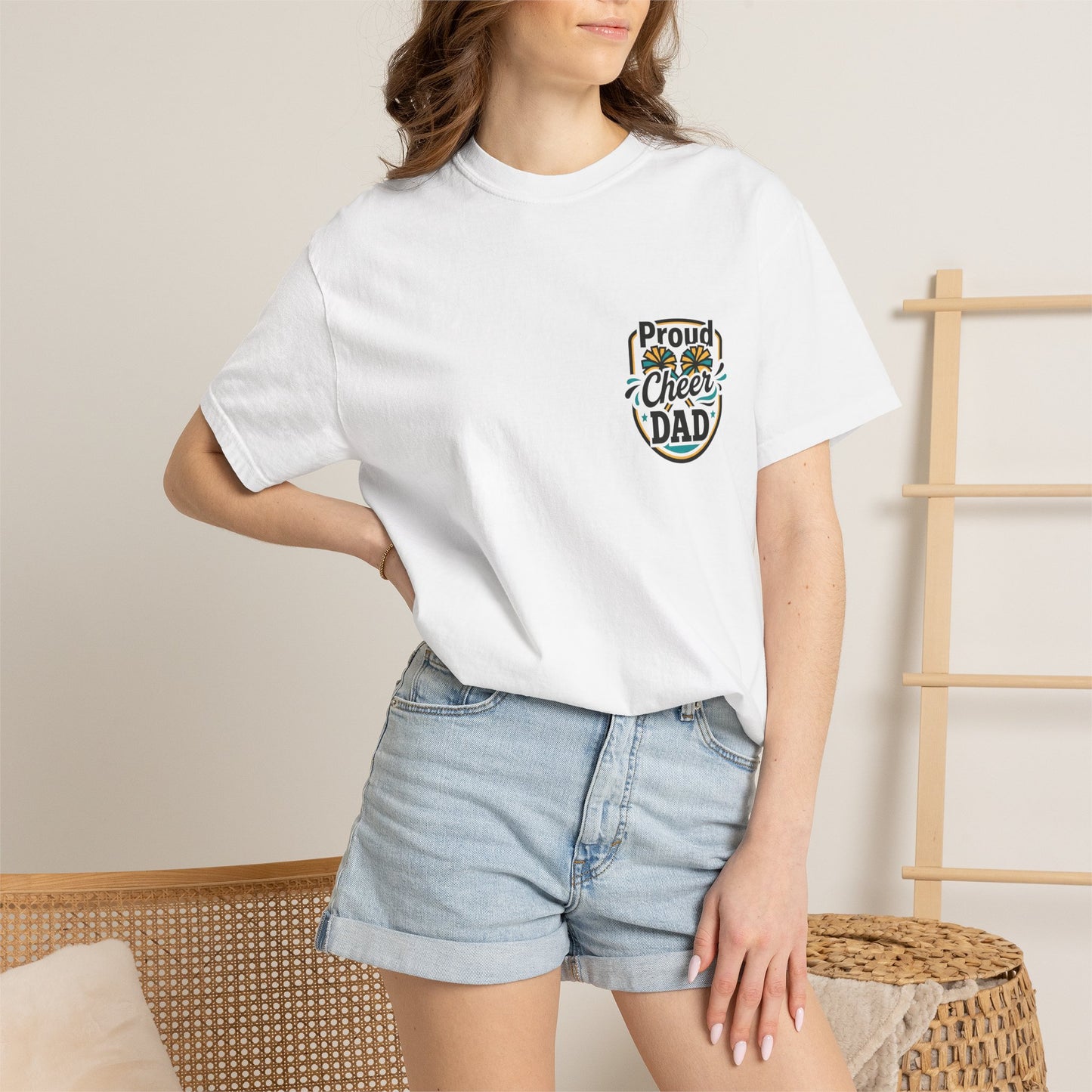 Funny Cheer Dad T-Shirt — Cheerleading Dad Gift