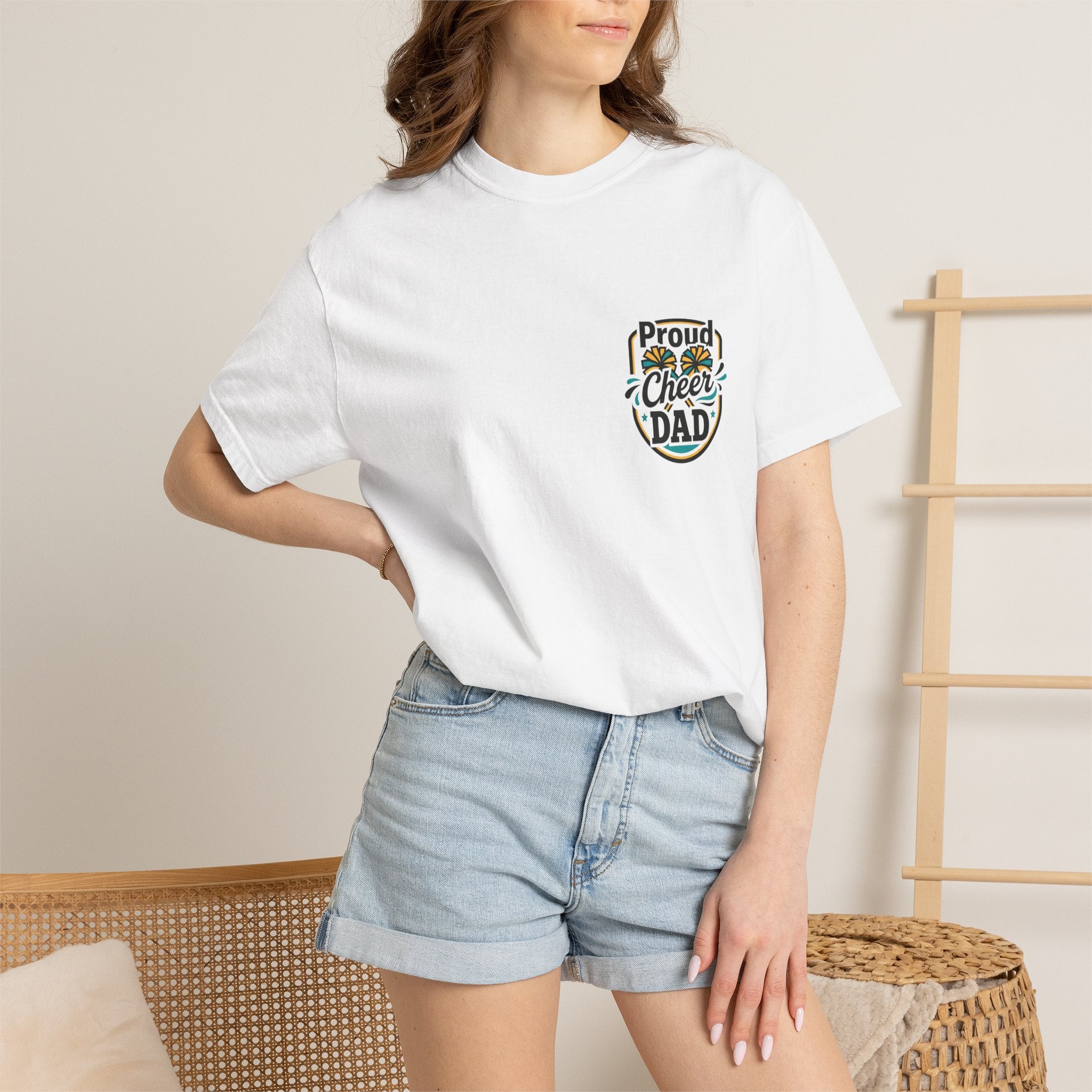 Funny Cheer Dad T-Shirt — Cheerleading Dad Gift