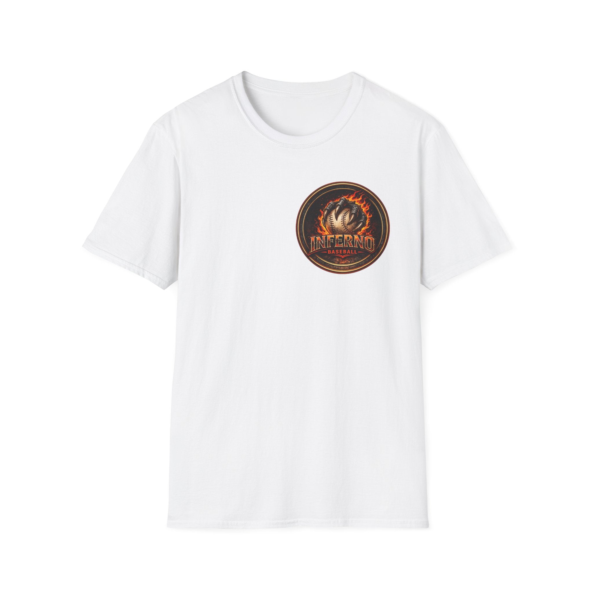 Inferno Baseball Logo Tee (Fireball Emblem)