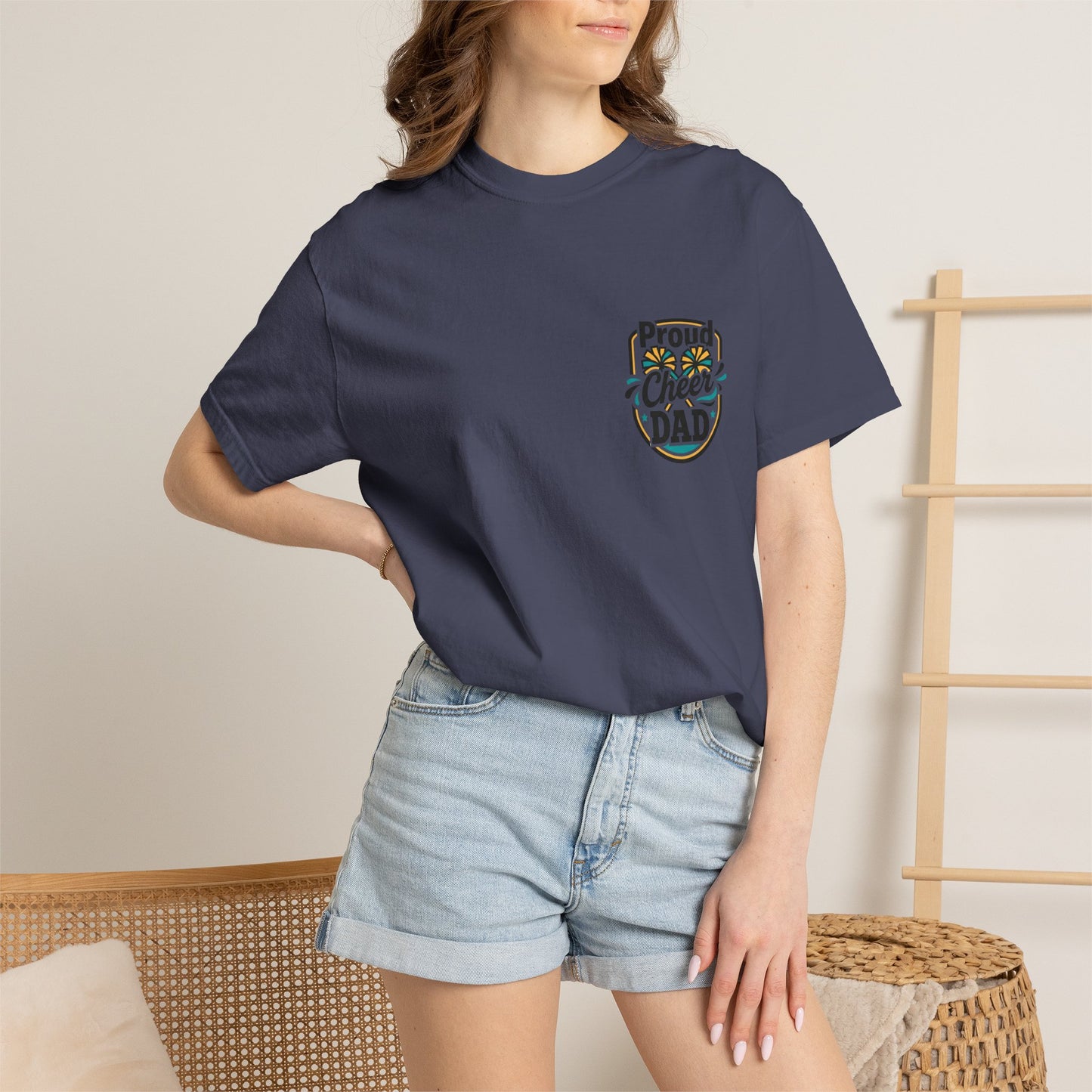Funny Cheer Dad T-Shirt — Cheerleading Dad Gift