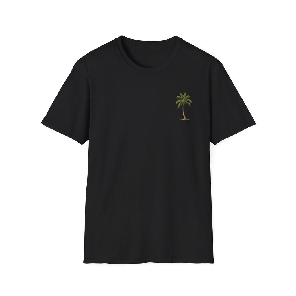 Palm Tree T-Shirt — Minimal Tropical Tee