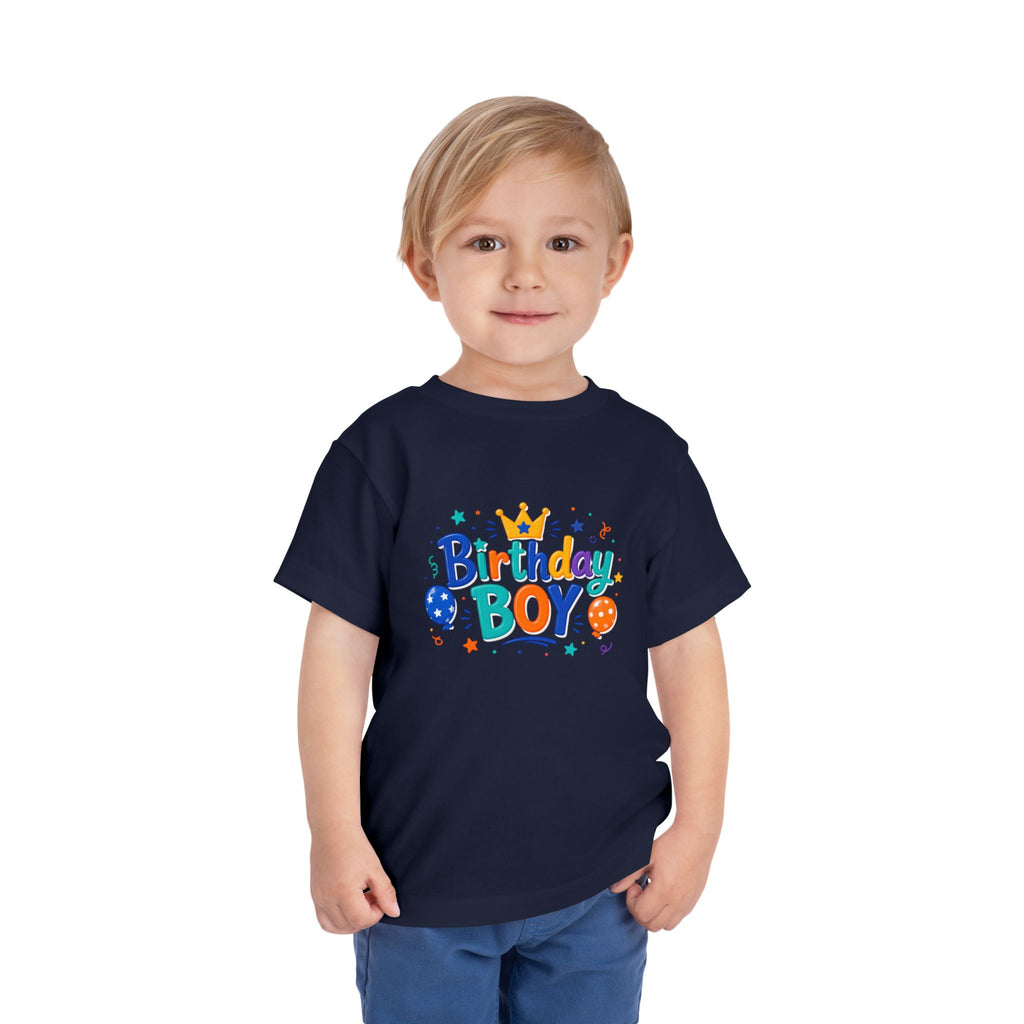 Birthday Boy Toddler Tee — “I’m the Life of the Party” Short Sleeve