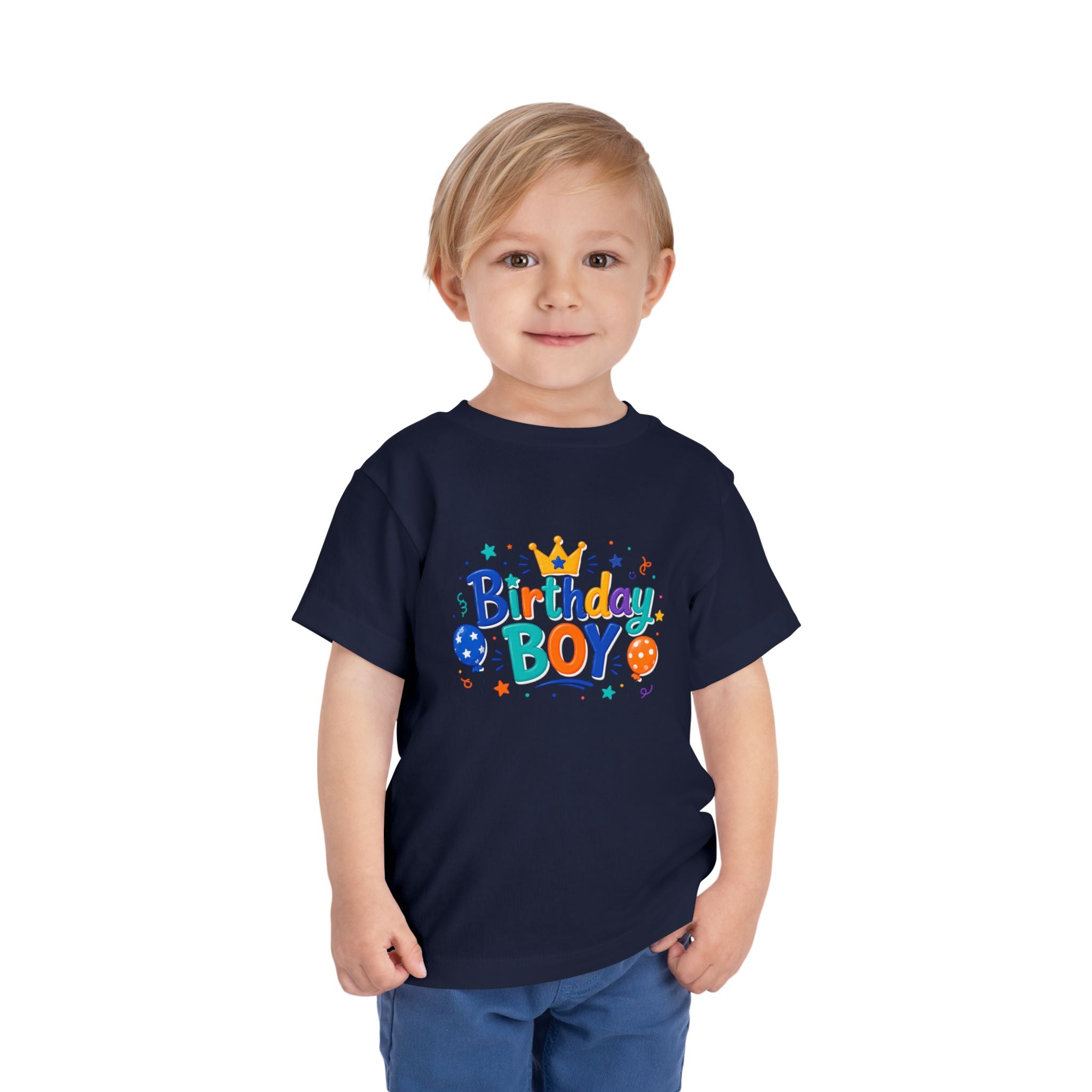 Birthday Boy Toddler Tee — “I’m the Life of the Party” Short Sleeve