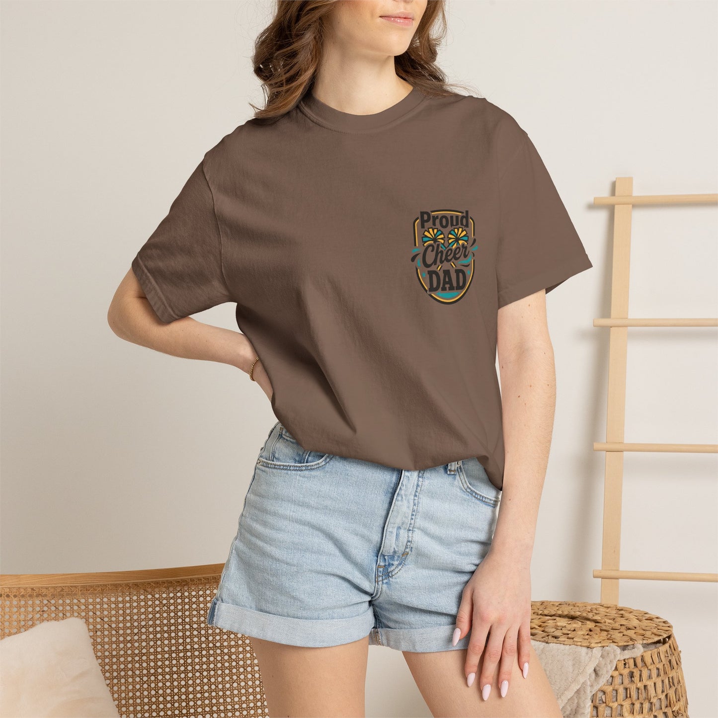 Funny Cheer Dad T-Shirt — Cheerleading Dad Gift