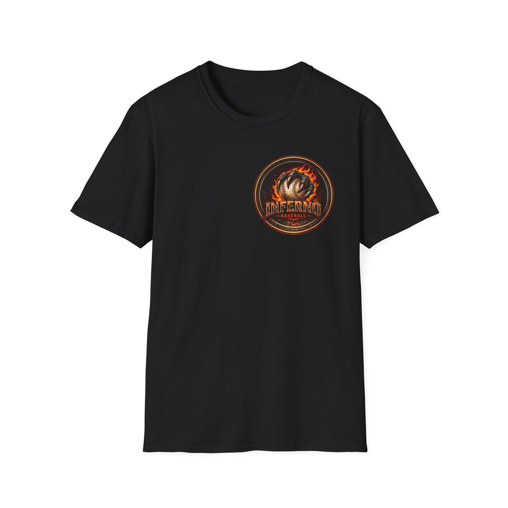 Inferno Baseball Logo Tee (Fireball Emblem)