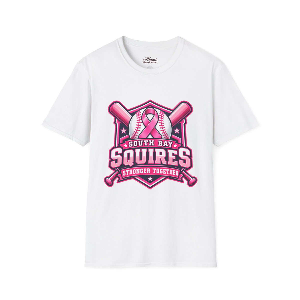 South Bay Squires  'Stronger Together' Breast Cancer Awareness T-shirt