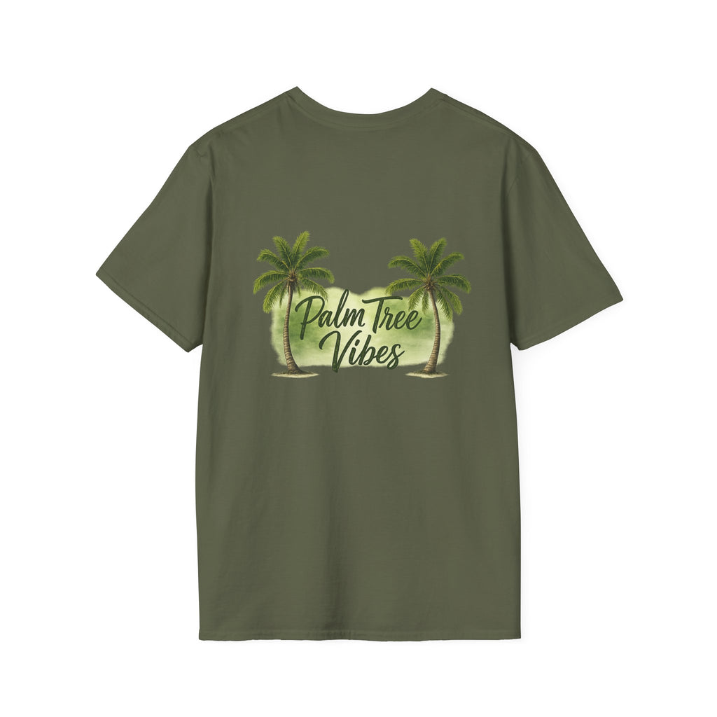 Palm Tree T-Shirt — Minimal Tropical Tee