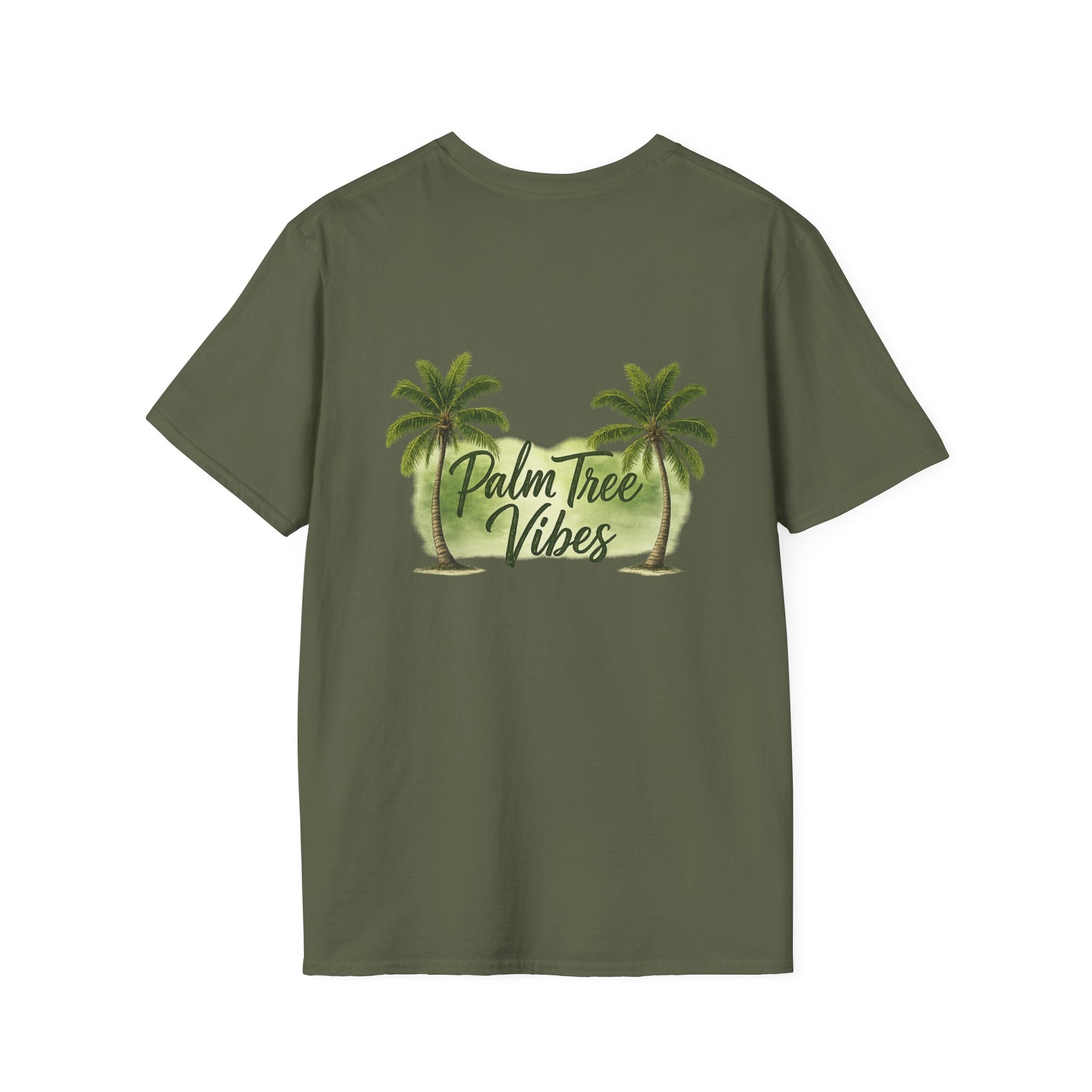 Palm Tree T-Shirt — Minimal Tropical Tee