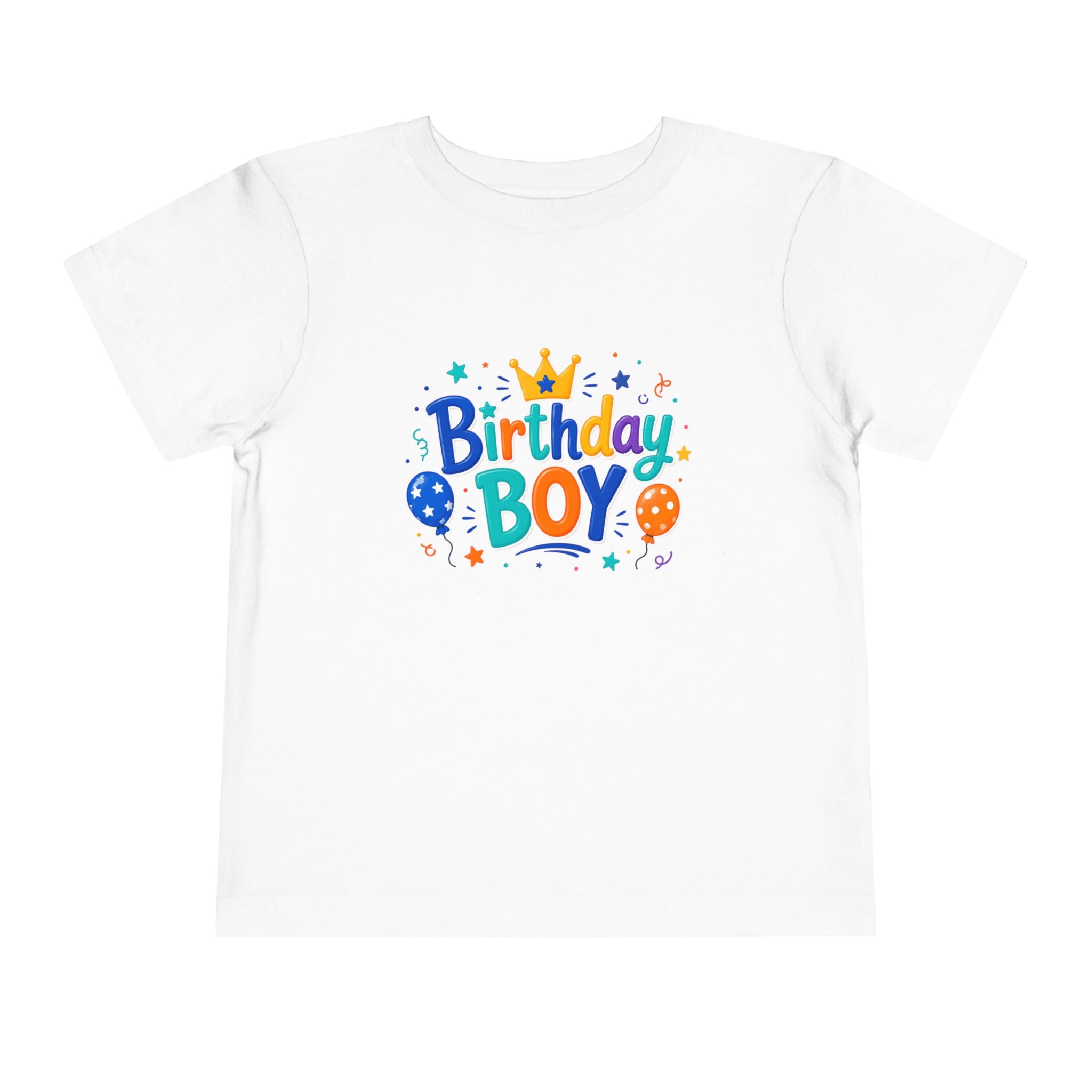 Birthday Boy Toddler Tee — “I’m the Life of the Party” Short Sleeve