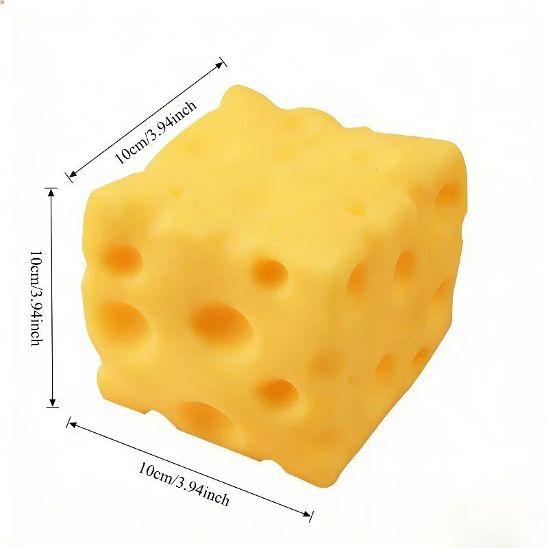 Giant Cheese Stress Squishy