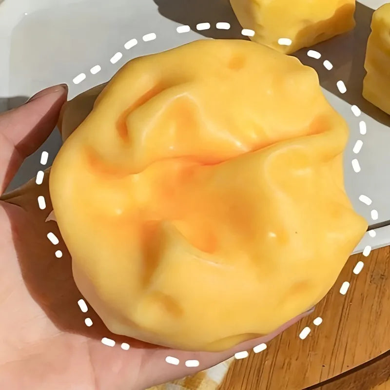 Giant Cheese Stress Squishy
