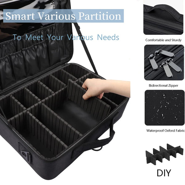 Chic Makeup Artist Organizer