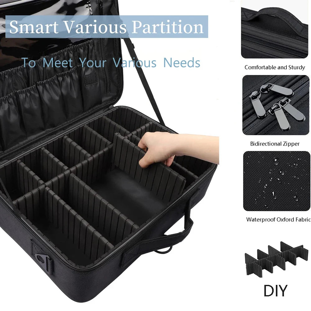 Chic Makeup Artist Organizer