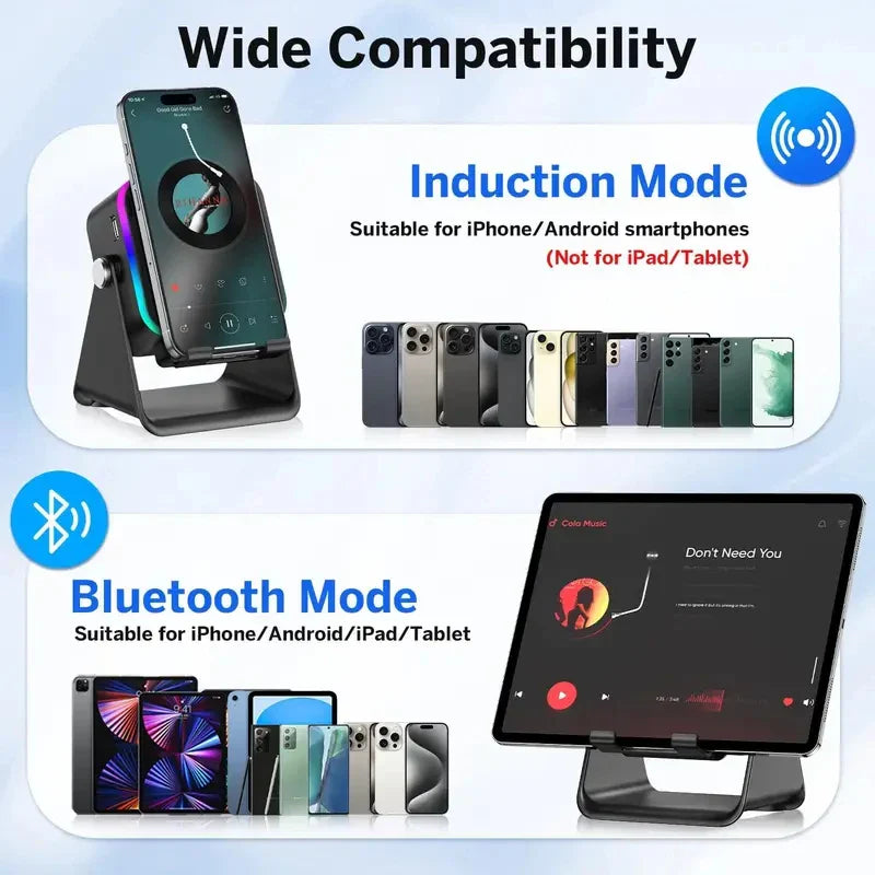 Wireless Sound Master Phone Stand