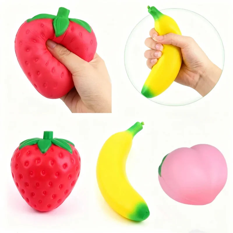 Giant Strawberry and Banana Squishy