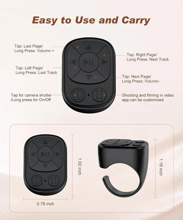 Magic Touch Bluetooth Ring