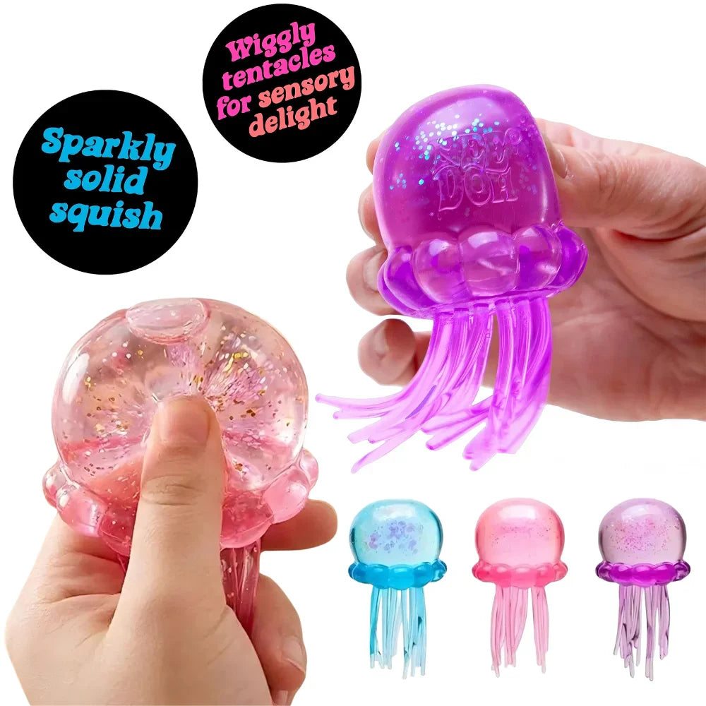 Squishy Jellyfish & Cube Fun